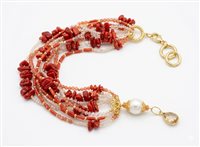 Bracelet Sicylui Femme in Argent Corallo 1536BR2